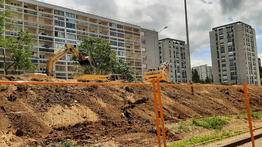 En photos : le début des travaux à la Fontaine d'Ouche